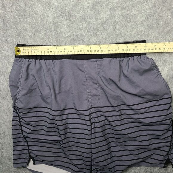 Vuori Trail Runner Short Mens Medium Gray Lined 7" Inseam Zip Pocket Stretch - Picture 10 of 16